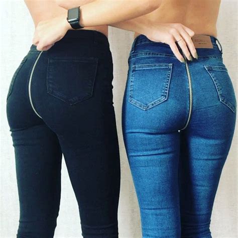 zipper crotch pants